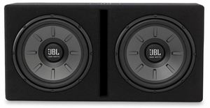 12 Inch: JBL Stage 1220B Ported enclosure with two 12" subwoofers