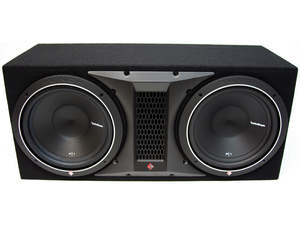 12 Inch: Rockford Fosgate Punch P1-2X12 Dual 12" 1000W (500W RMS) 2 ohm Ported enclosure
