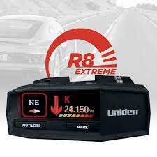 Driver Safety: UNIDEN R8NZ Extreme Long Range Radar/Laser Detector with arrows and GPS