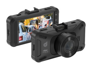 Dash Cameras: Dashmate DSH-1200 3" 4K Ultra-HD Built in GPS WiFi Dash Camera