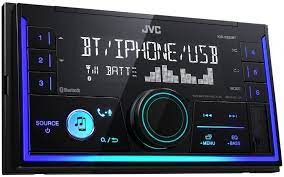 Double Din Head Unit: JVC KW-X850BT MECHLESS DOUBLE DIN STEREO WITH BLUETOOTH