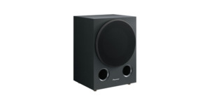 Home Entertainment: Pioneer S-62W-B 12inch 200 Watt Subwoofer with Class D Amplifier