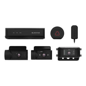 Driver Safety: BlackVue DR770X Box-3CH DMS Truck Pro Dash Camera – Front, Driver Monitoring & Rear (64GB)