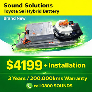 Car Batteries: Toyota Sai Hybrid Battery (2009–2017 | AZK10) – Brand New Replacement | 3-Year Warranty