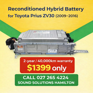 Car Batteries: 🔋 Toyota Prius Hybrid Battery ZVW30 (2009–2016) | Reconditioned | 2-Year Warranty | NZ Stock