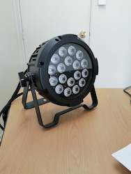 Dj Disco Lights: Uranus18 LED Slim PAR High Power 18 x 12w 6 in 1 Water Proof