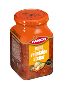 Frontpage: Pakco Mild Vegetable Atchar 385g