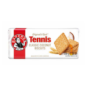 Frontpage: Bakers Tennis Classic Coconut Biscuits 200g