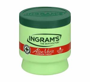 Personal Care: Ingram's Camphor Cream Aloe Vera 450ml