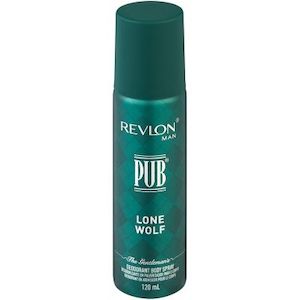 Revlon Man PUB Lone Wolf Deodorant Body Spray 120ml