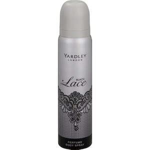 Deodorant And Body Sprays: Yardley Black Lace Perfumed Body Spray 90ml