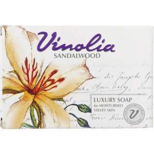 Soap And Body Wash: Vinolia Luxury Body Soap Sandalwood 125g