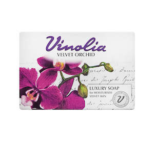 Soap And Body Wash: Vinolia Luxury Body Soap Velvet Orchid 125g
