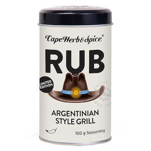 Braai Spice: Cape Herb & Spice Rub Argentinian Style 100g