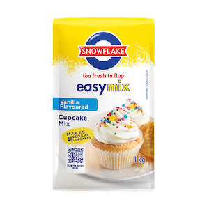 Snowflake: Snowflake Vanilla Flavoured Cupcake Mix 1kg