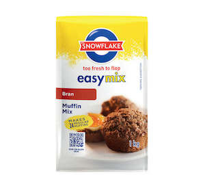 Snowflake: Snowflake EasyMix Bran Muffin Mix 1kg