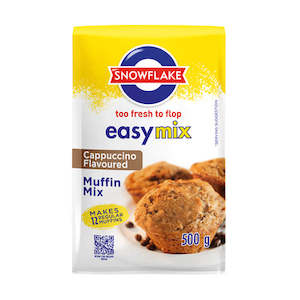 Snowflake: Snowflake EasyMix Cappuccino Flavoured Muffin Mix 500g