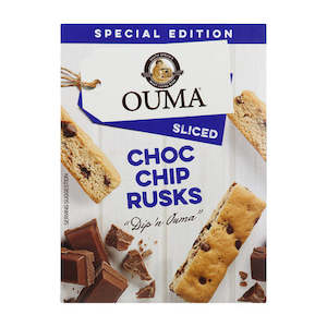 Ouma Choc Chip Rusks Sliced 450g