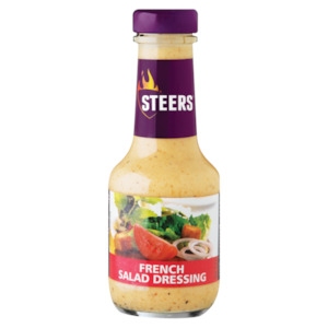 Dressings Oils: Steers French Salad Dressing 375ml