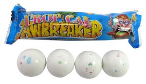 Gum 1: ZED Candy Jawbreakers Tropical 48g
