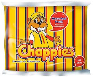 Gum 1: Chappies Assorted Fruit 100 units