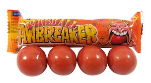 Gum 1: ZED Candy Jawbreakers Original Fireball 48g