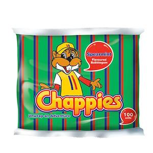 Gum 1: Chappies Spearmint 100 units