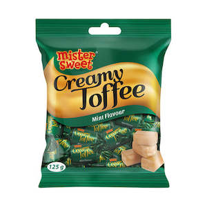 Mints 1: Mister Sweet Creamy Toffee Mint Flavour 125g