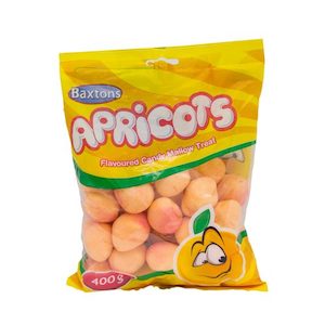 Sweets 1: Baxtons Apricots Candy Mallow Treat 400g