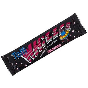 Mister Sweet Toffi Whizzer Liquorice Flavoured Toffee bar 35g