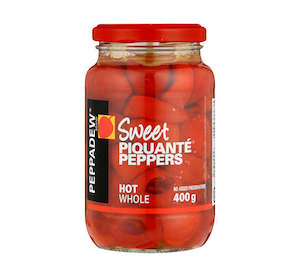 Chutney Pickles: Peppadew Piquante Peppers Hot 400g