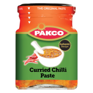 Pakco Curried Chilli Paste 220g