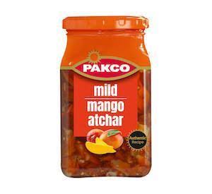 Chutney Pickles: Pakco Mild Mango Atchar 385g