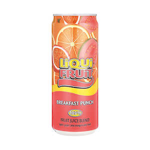 Fruit Drinks 1: Liqui Fruit Breakfast Punch Fruit Juice Blend Can 300ml