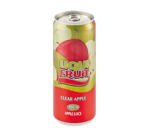 Fruit Drinks 1: Liqui Fruit Clear Apple Juice Can 300ml