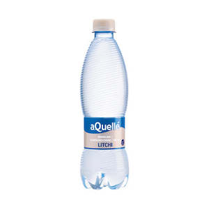 aQuellé Litchi Sparkling Flavoured Drink 500ml