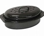 Gifts: LK's Oval Casserole Enamel Finish Medium