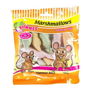Sweets 1: Yummee Marshmallow Mice 120g
