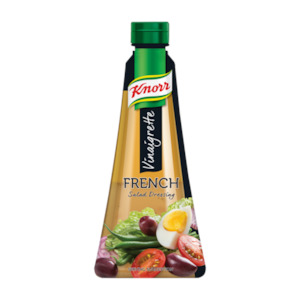 Dressings Oils: Knorr French Vinaigrette Salad Dressing 340ml