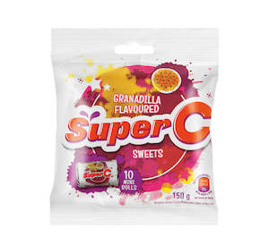 Super C Mini Roll 10pc Granadilla Roll 150g