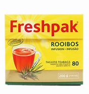 Freshpak Rooibos Infusion Tagless Teabags 80s