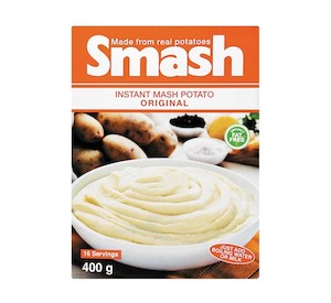 Meal Ideas 1: Smash Instant Mash Potato Original 104g