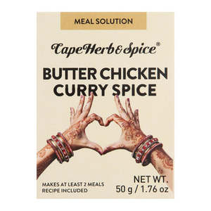 Meal Ideas 1: Cape Herb & Spice Meal Solution Butter Chicken Curry 50g