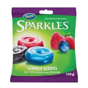 Chocolates Sweets Snackbars: Reduced Beacon Sparkles Summer Berries Sweets 125g