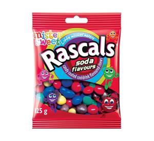 Chocolates Sweets Snackbars: Reduced Mister Sweet Rascals Soda Flavoured Chews 125g