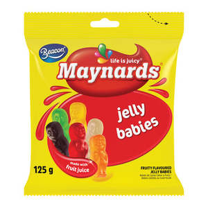 Reduced Beacon Maynards Jelly Babies 125g