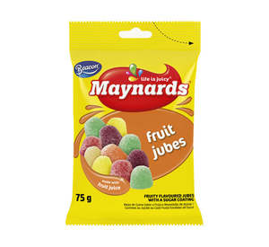 Reduced Beacon Maynards Fruit Jubes 75g