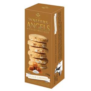 Nougat 1: Walters Angels Nougat Biscuits Salted Caramel 150g