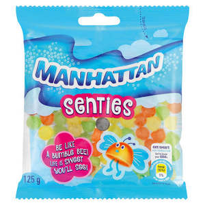 Sweets 1: Reduced Manhattan Senties 125g