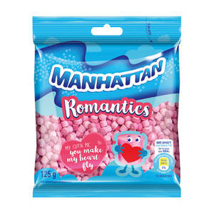 Reduced Manhattan Romantics Sweets 125g